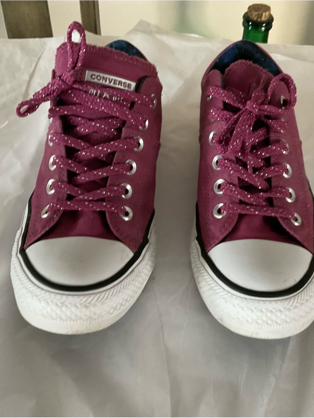 Converse All Star Womens Purple. Sneakers Sz 8